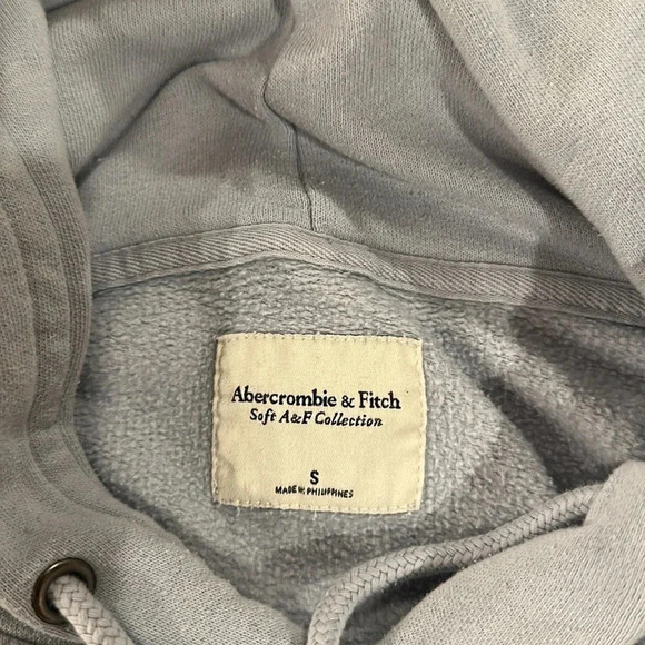 Abercrombie & Fitch women’s‎ soft AF hoodie hooded sweatshirt small EUC - Picture 3 of 6